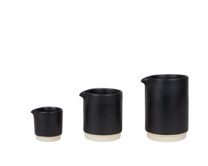 Otto Ceramic Jug | Black | Small