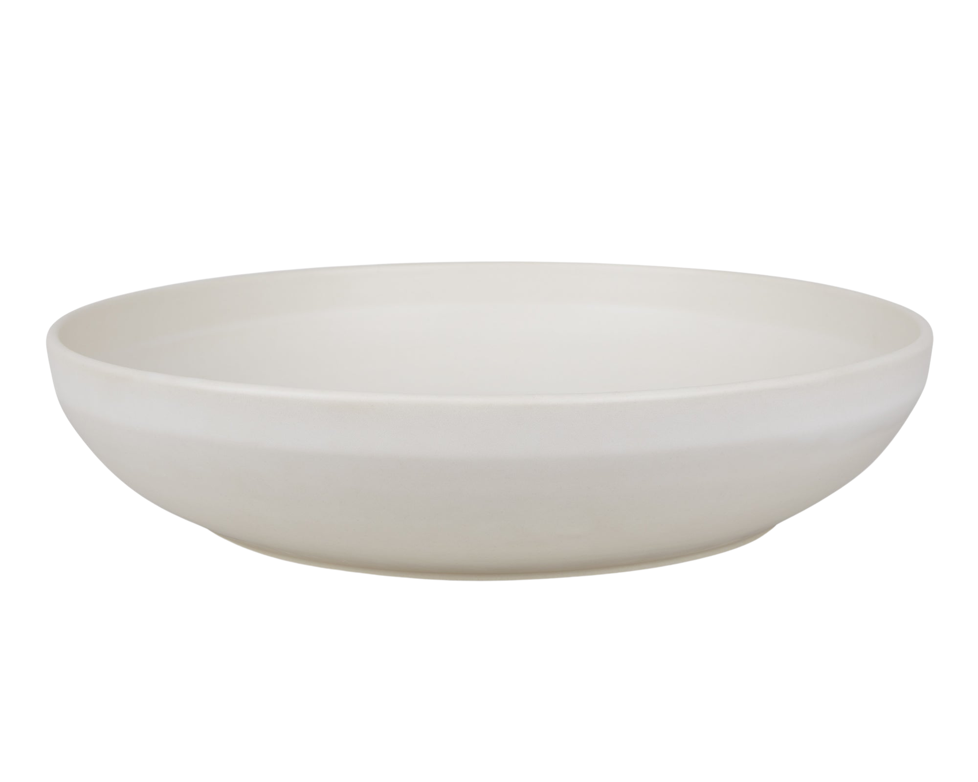 CFCL 完売PORCELAIN POTTERY BOWL LARGE Otto Ceramic Shallow Bowl | Natural | Extra Large – FRAMA