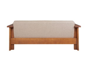 Symmetry Couch | Ash Wood / Oat Fabric