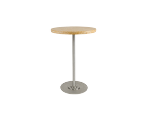 Table 57 | Yellow Limestone / Stainless Steel | Ø55