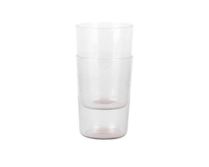 Isle Glass Set of Two | Light Smoke