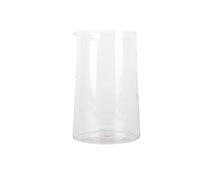 Isle Glass Pitcher | Light Smoke