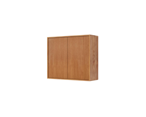 Shelf Library Cabinet | Natural Oak | Medium