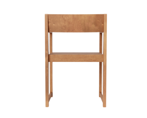 Armrest Chair 01 | Warm Brown Birch