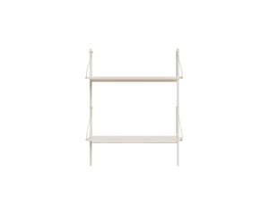 Shelf Library Hanger Section | Warm White Steel | H108.4 / W80