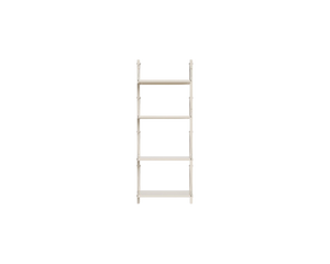 Shelf Library Single Section | Warm White Steel | H108.4 / W40