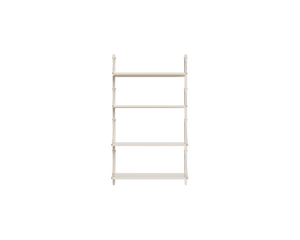Shelf Library Single Section | Warm White Steel | H108.4 / W60