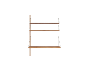 Shelf Library Add-on Desk Section | Natural Oak | H114.8 / W80