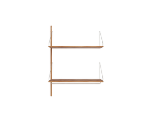 Shelf Library Add-on Hanger Section | Natural Oak | H114.8 / W80