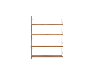 Shelf Library Add-on Section | Natural Oak | H114.8 / W80