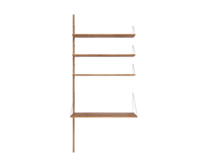 Shelf Library Add-on Desk Section | Natural Oak | H185.2 / W80