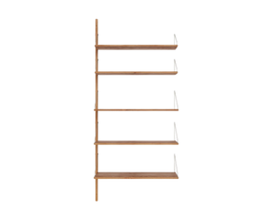 Shelf Library Add-on Section | Natural Oak | H185.2 / W80