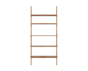 Shelf Library Single Section | Natural Oak | H185.2 / W80