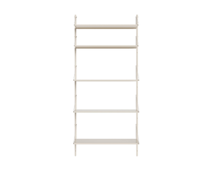 Shelf Library Single Section | Warm White Steel | H185.2 / W80
