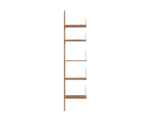 Shelf Library Add-on Section | Natural Oak | H185.2 / W40