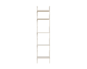 Shelf Library Single Section | Warm White Steel | H185.2 / W40