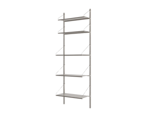 Shelf Library Single Section | Stainless Steel | H185.2 / W60