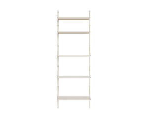Shelf Library Single Section | Warm White Steel | H185.2 / W60