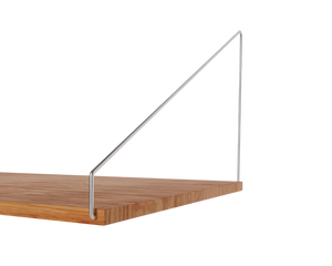 Library Desk Shelf | Natural Oak | D40 / W80