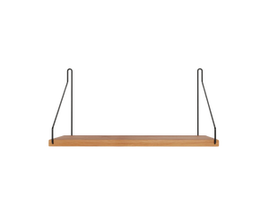 Single Shelf | Natural Oak / Black | D20 / W40