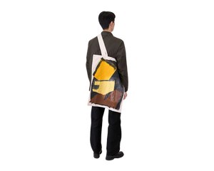 Toogood x FRAMA | Tote | Painted Canvas Brown + Yellow