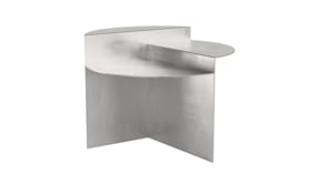 FRAMA リプロダクト　サイドテーブル　ステンレス Rivet Side Table | Aluminum – FRAMA