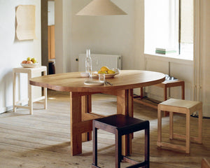 FRAMA Low Stool 01 | Natural Birch