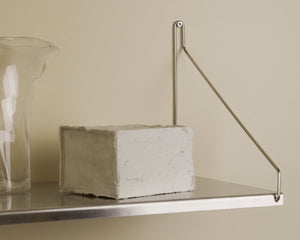 FRAMA Single Shelf | Stainless Steel | D27 / W80 / Context