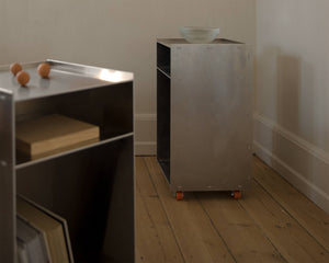 FRAMA Rivet Cart Aluminum Storage