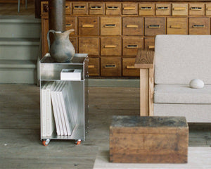 FRAMA Rivet Cart Aluminum Storage