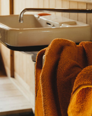 FRAMA Heavy Towel | Burnt Orange | Hand Towel