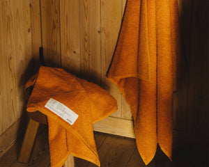 FRAMA Heavy Towel | Burnt Orange | Bath Towel