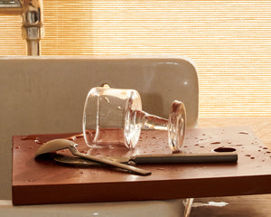 FRAMA 0405 Stem Glass Set of Four | Clear | Medium