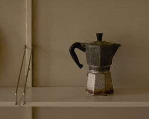 FRAMA Library Shelf | Warm White Steel | D20 / W60