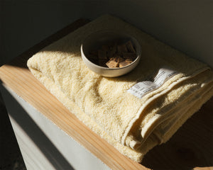 FRAMA Heavy Towel | Pale Yellow | Bath Sheet