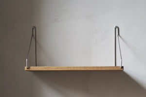 FRAMA Shelf Natural Oak D27/W40 Steel / Context