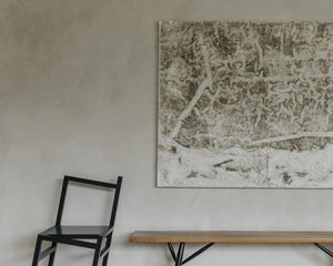 FRAMA 9.5° Asymmetric Chair in Black Ash