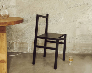 9.5° Chair | Black Ash