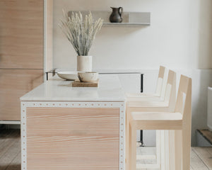 FRAMA Bar Chair 01 | Natural Birch | H76