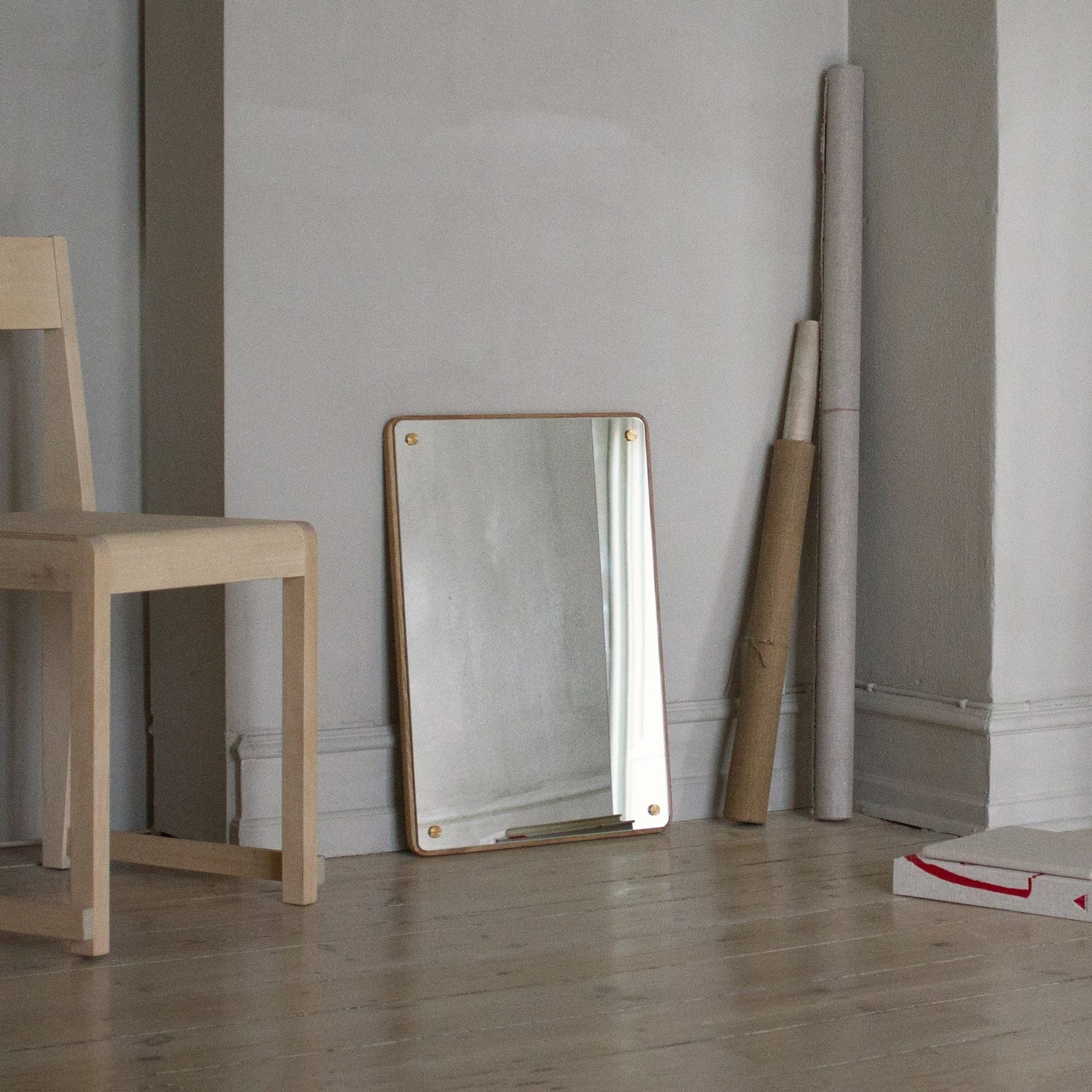 RM-1 Rectangular Mirror | Natural Oak | Small – FRAMA