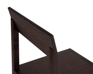 FRAMA | Bracket Chair | Dark Ash