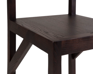 FRAMA | Bracket Chair | Dark Ash