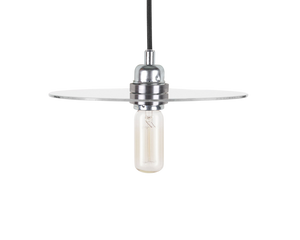 Circle Shade | Clear Glass / Steel | Medium