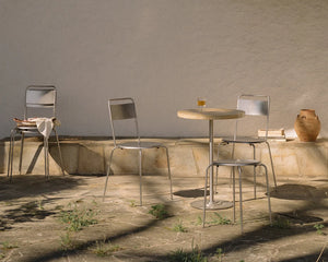 FRAMA Petit Rond Chair | Stainless Steel