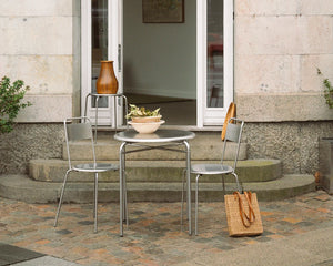 Petit Rond Table | Stainless Steel | Ø65