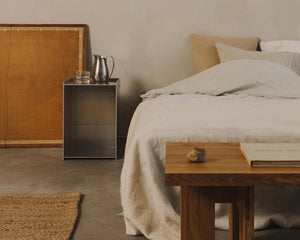 FRAMA Rivet Box Table | Aluminum