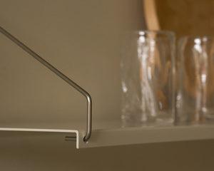 FRAMA Library Shelf | Warm White Steel | D27 / W60