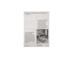 FRAMA | Structures of Living Poster