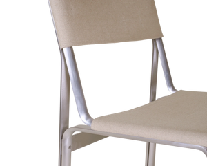 FRAMA Union Chair | Aluminum / Sandstone Linen