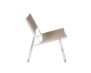 FRAMA Union Easy Chair | Aluminum / Sandstone Linen